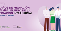 Jornada sobre una década de mediación y el reto de impulsar la vía intrajudicial