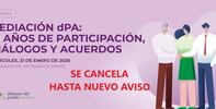 Jornada "MEDIACIÓN dPA: 10 años de participación, diálogo y acuerdos"