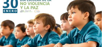 30 de enero, Día de la Paz en los colegios: nuestro compromiso por que la escuela sea un espacio seguro