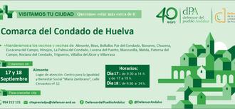 La Oficina de Información y Atención Ciudadana del Defensor del Pueblo andaluz se desplaza al Condado de Huelva para la atención presencial a la ciudadanía