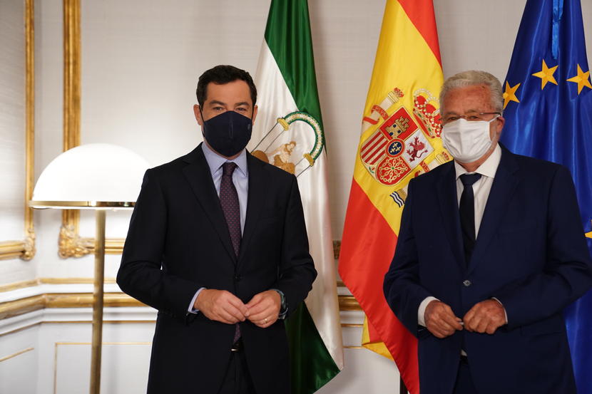El Defensor del Pueblo andaluz traslada las principales preocupaciones de la ciudadanía al presidente de la Junta de Andalucía