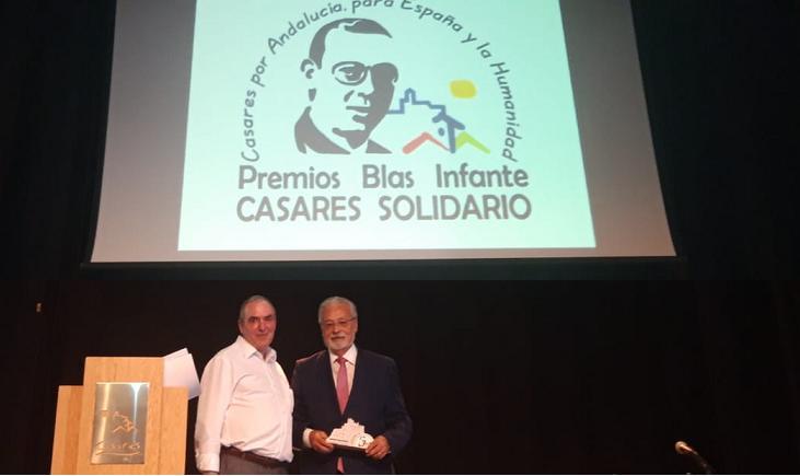 El Defensor del Pueblo Andaluz aboga por priorizar los valores de la solidaridad y erradicar los discursos del resentimiento en la entrega de los Premios Blas Infante de Casares