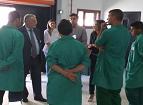Visita del Defensor del Menor de Andalucía a Centros de Menores de Almería