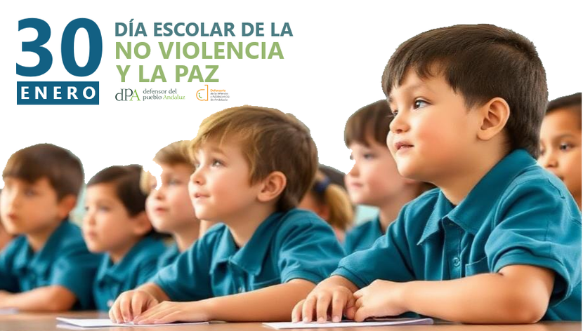 30 de enero, Día de la Paz en los colegios: nuestro compromiso por que la escuela sea un espacio seguro