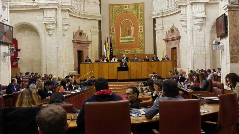 Presentación del Informe Anual del Menor 2014 en el Pleno del Parlamento de Andalucía Presentación del Informe Anual del Menor 2014 en el Pleno del Parlamento de Andalucía