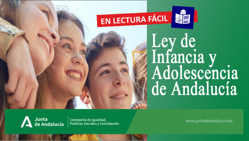 Ley de Infancia y Adolescencia de Andalucía. Lectura fácil